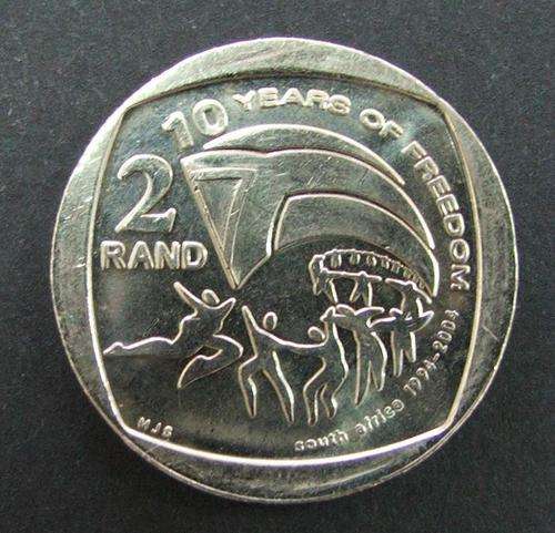 10 Years of Freedom 2004 R2 Coin - AU