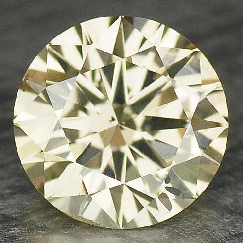 CERTIFIED 0.702 CTS UNTREATED LIGHT YELLOW COLOR NATURAL LOOSE DIAMOND SI1!!!!!!!