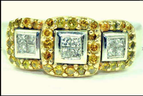 14KT GOLD AND DIAMOND RING  REALLY AMAZINGLY PRETTY!!!