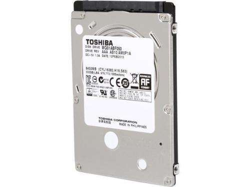 Toshiba 500GB Thin Drive