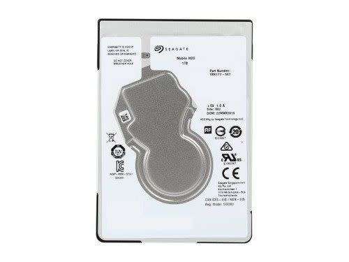 Seagate 1TB 2.5" Internal Hard Drive
