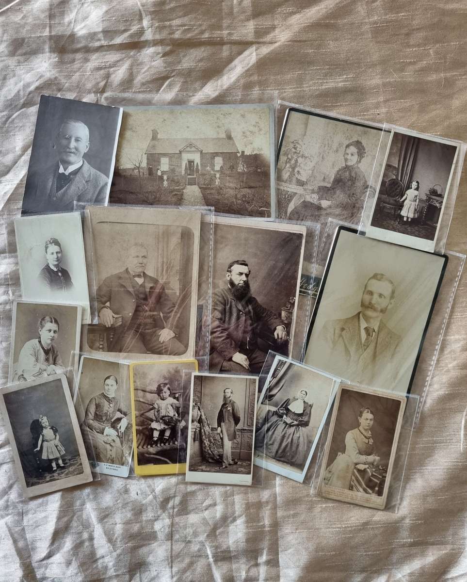 Collection of 15 Antique Photos