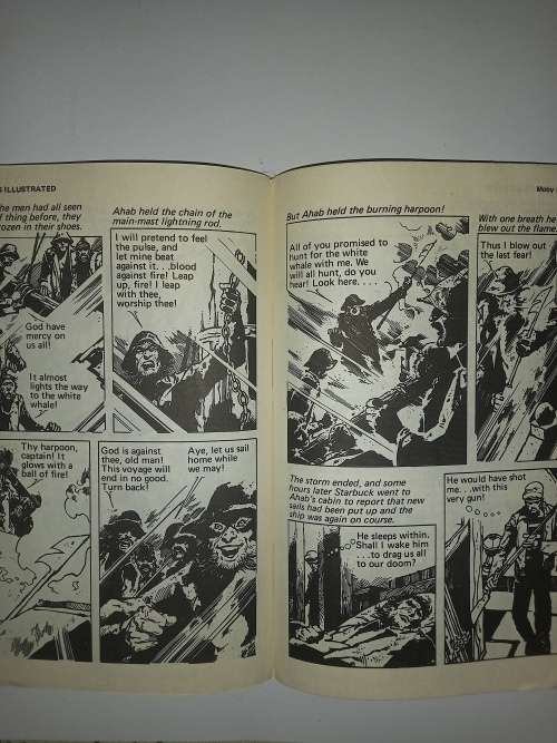 Moby Dick - Classics Illustrated  Herman Melville 0710501080
