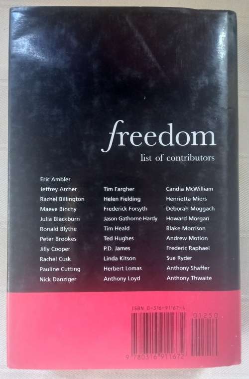 Freedom Hardcover by Sarah Somerleyton, Belinda, Low 9780316911672
