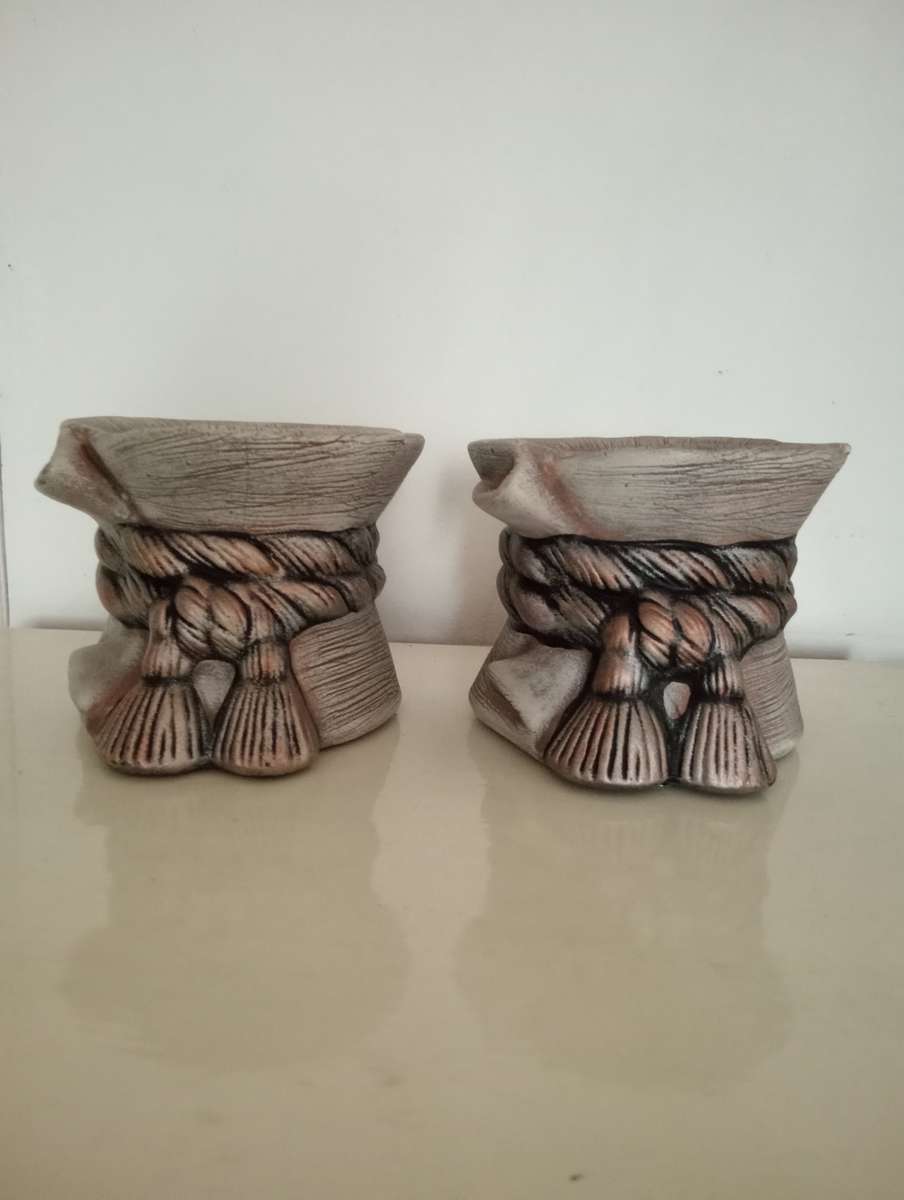 Candle holders 14 x 14 x 11 cm