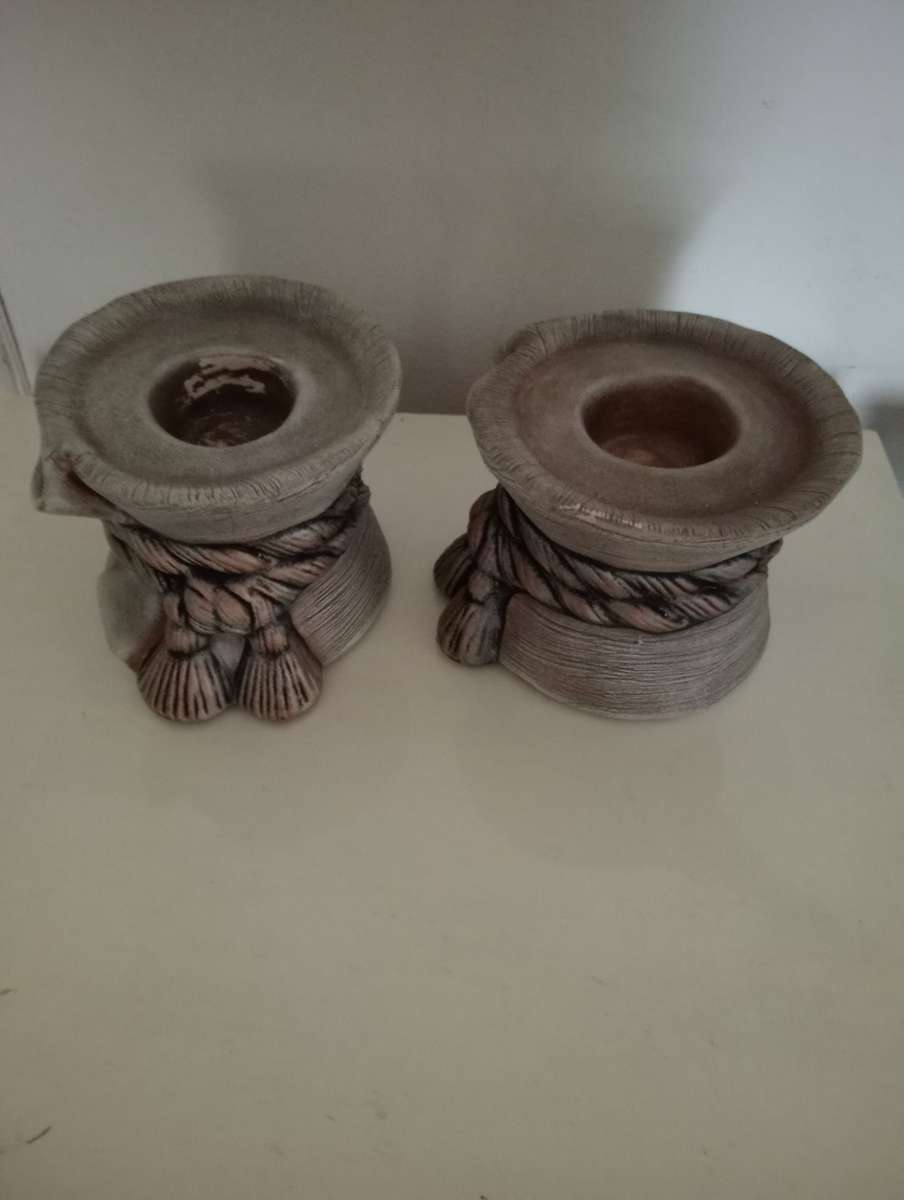 Candle holders 14 x 14 x 11 cm