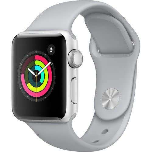 BRAND NEW SEALED - Apple Watch Series 3 42mm Silver Aluminium White Strap