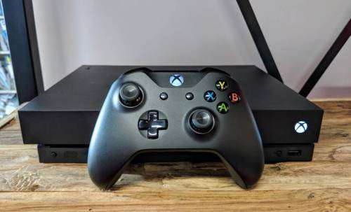 Xbox One X with One Controller (No Box)