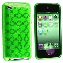 Hydro Gel Back Case Cover for iPod Touch 4 Green