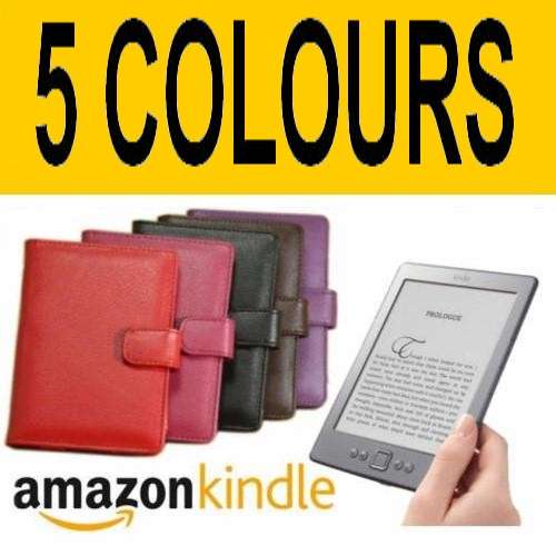 Magnetic Book Type Flip Case Cover Pouch for Amazon for Kindle 4 Kindle Touch Kindle Fire