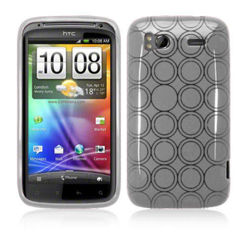 Gel Case Cover for HTC Sensation (Clear) - Clearance