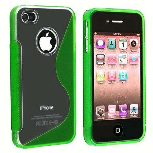 S-Line TPU Pouch for Apple iPhone 4 iPhone 4S (Green)