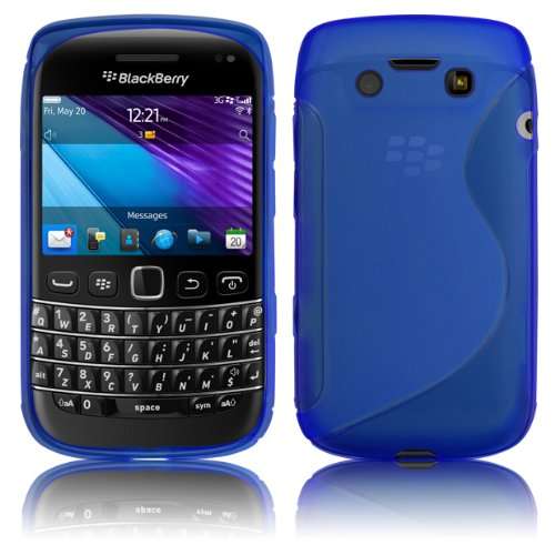 S Line Gel Case for Blackberry Bold 9790 (Blue)