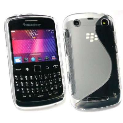 S Line Gel Case for Blackberry Curve 9350 9360 9370 (Clear)
