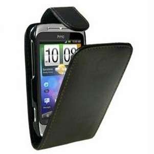 PU Leather Flip Case Pouch for HTC Desire S