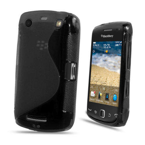 S Line Gel Case for Blackberry Curve 9380 (Black)