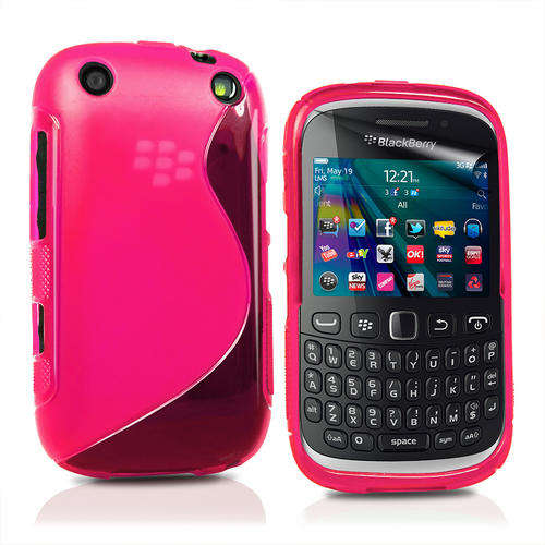 S Line Gel Case for Blackberry Curve 9220 9320 (Pink)