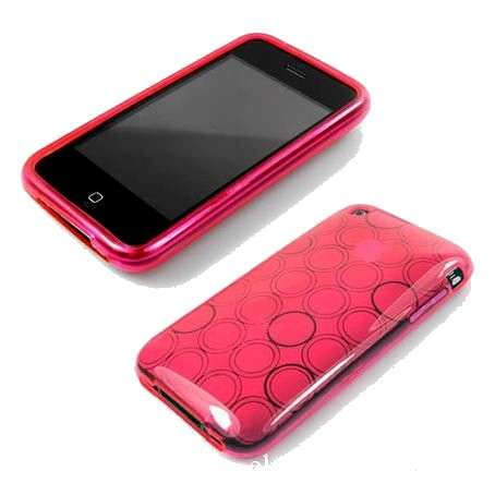 Hydro Gel Case for Apple iPhone 3 3G (Pink)