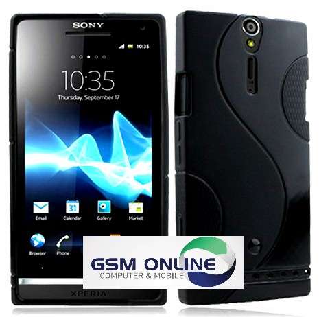 S-Line Case Cover Pouch for Sony Xperia S / Sony Xperia Arc HD Lt26i (Black)