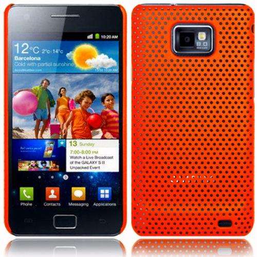 Mesh Case for Samsung Galaxy S2 i9100 Bright Orange