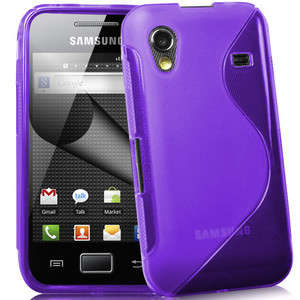 S-Line Pouch for Samsung Galaxy Ace S5830 (Purple) + Screen Protector