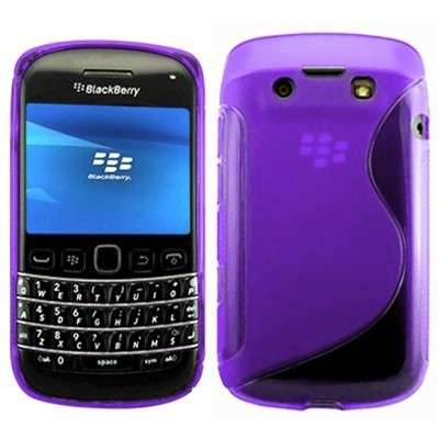 S Line Gel Case for Blackberry Bold 9790 (Purple)
