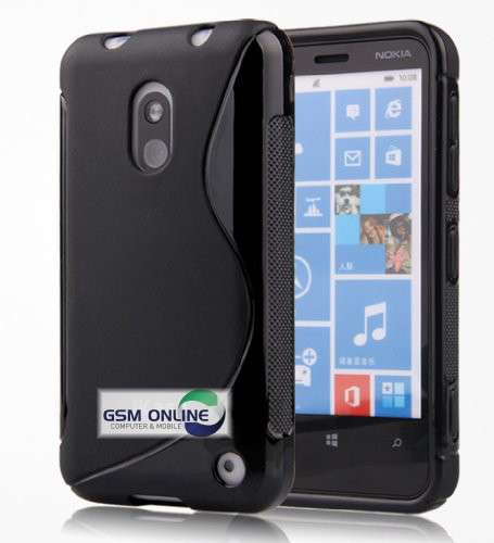S-Line Gel Case For Nokia Lumia 620 (Black)