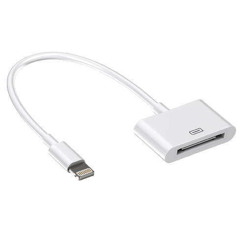 USB Data Sync Cable Converter - Lightning to 30 Pin