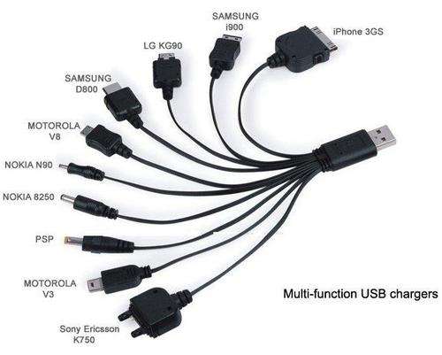 10 in 1 Multi USB Data Sync and Charge Cable - Cheap Shipping