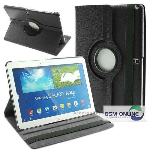 360 Degree Rotating Case For Samsung Galaxy Note 10.1 2014 Edition P600 P601 P605