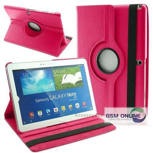 360 Degree Rotating Case For Samsung Galaxy Note 10.1 2014 Edition P600 P601 P605