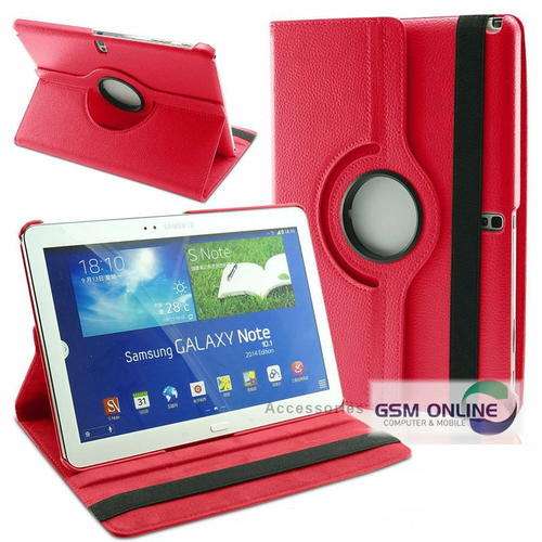 360 Degree Rotating Case For Samsung Galaxy Note 10.1 2014 Edition P600 P601 P605