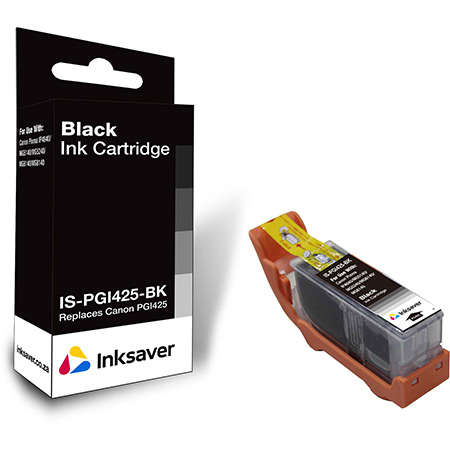 Compatible Black Ink Cartridge for Canon Pixma IP4840 IP4940 PG425BK - Cheap Shipping