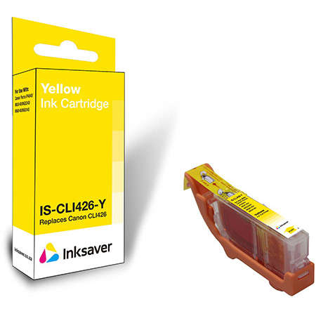 Compatible Yellow Ink Cartridge for Canon Pixma IP4840 IP4940 CLI426Y - Cheap Shipping