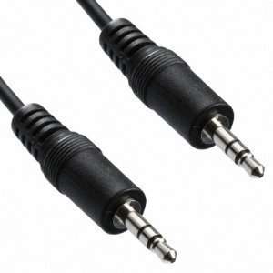 Universal 3.5mm AUX Cable Black - Cheap shipping