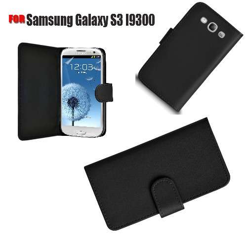 Book Type Flip Case for Samsung Galaxy S3 i9300