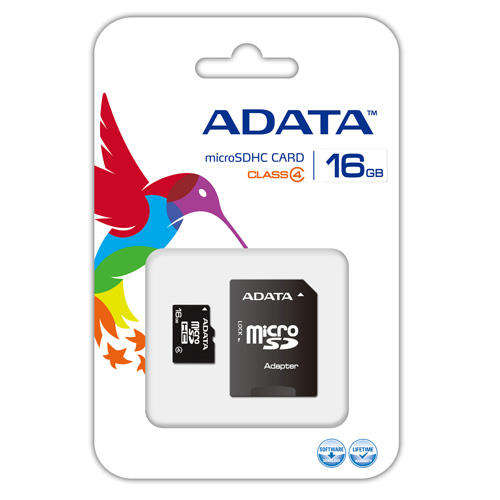 16GB MicroSD Card + Adaptor ** Limited Lifetime Warranty **