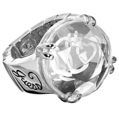 Guess Jewellery Stretch Ring. Guess Faceted Ring - CHEAP SHIPPING