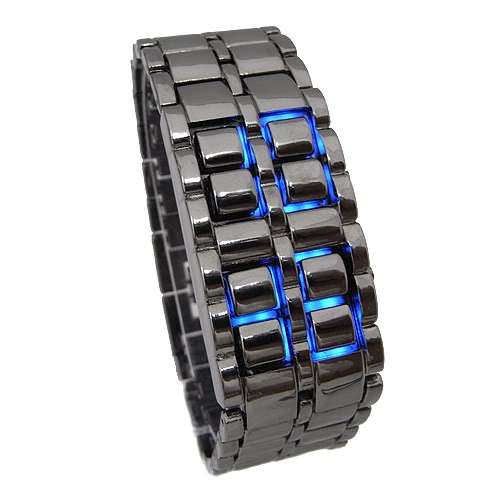 Blue LED Digital Watch Lava Style - SAVE R130