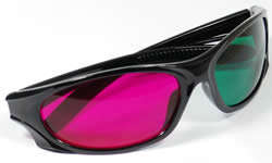3D Glasses - Magenta Green
