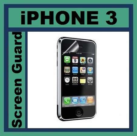 Screen Protector Guard for Apple iPhone 3 - SAVE R25