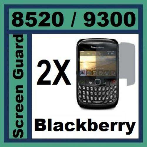 2 x ProGuardz Screen Protector Guard for Blackberry Curve 8520 / 9300 - ONLY R25