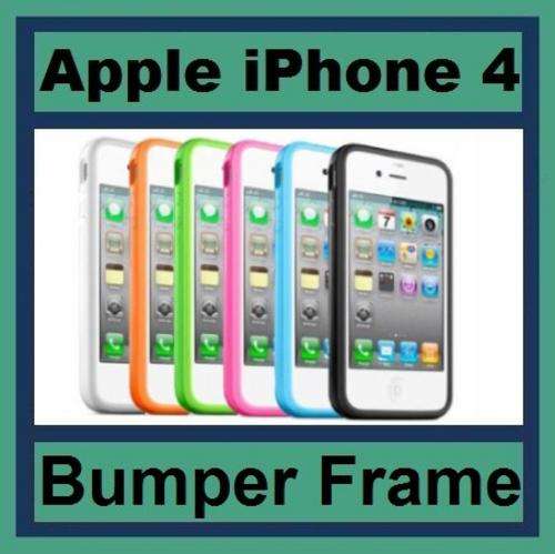 Silicone Bumper Frame Case Cover for Apple iPhone 4S
