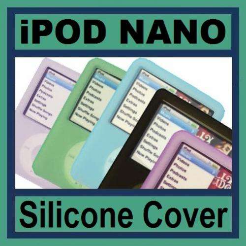 Apple iPod Nano 3G Silicone Skin - Various Colours