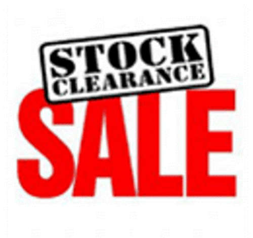 HUGE STOCK CLEARANCE SALE - LAST CHANCE !!!