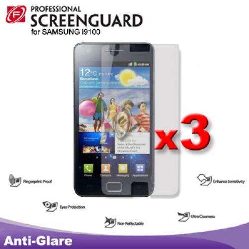 3-Pack Screen Protector Guard for Samsung Galaxy S2 i9100