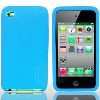 Soft Silicone Skin for Ipod Touch 4 Powder Blue