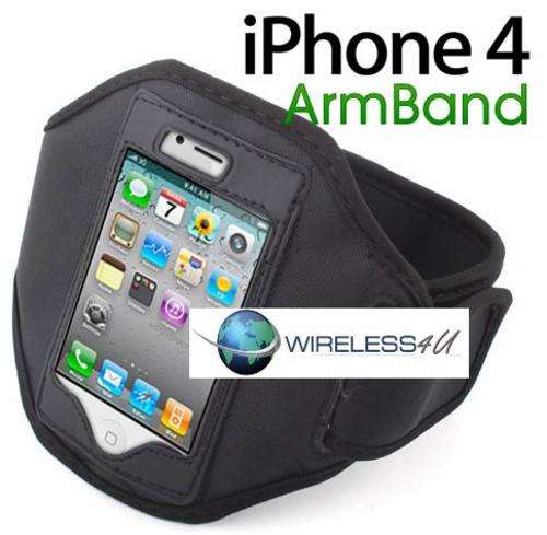 Gym Sport Armband Case for iPhone 2G/3G/3Gs/4G & iPod Touch (Black)