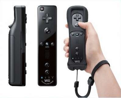 Wii Remote Plus with Sleeve & Strap (BLACK)