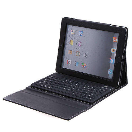 Protective Case for Apple  iPad 2 + Built-in Bluetooth Keyboard